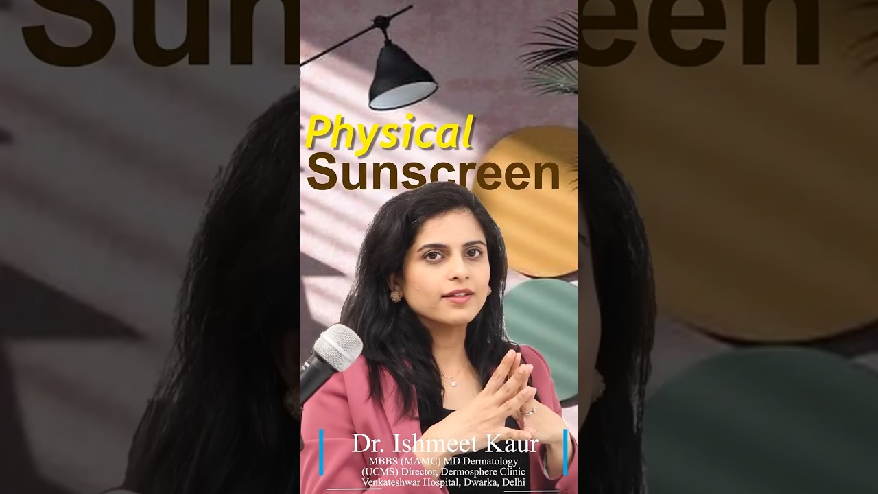 Mineral Sunscreen Secrets for GLOWING Skin! ☀️ | Dr. Ishmeet Kaur #sunscreenmust #skincare