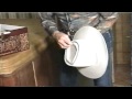 NEVER SEEN RARE Video Roy Rogers Showing how to Block Hat with Dusty Filming