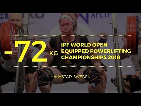 Women, 72 kg - World Open Equipped Powerlifting Championships 2018