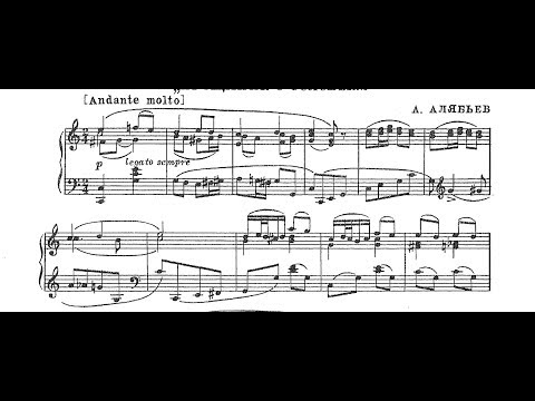 Alexander Alyabyev - Farewell to the Nightingale (on fortepiano)