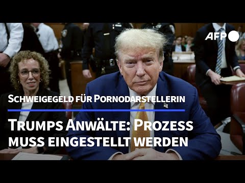 Trumps Anwälte fordern Ende von Schweigegeldprozess | AFP