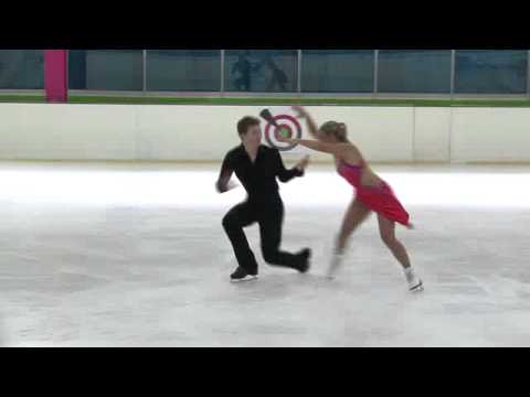 2 C. GLASTRIS / N. LETTNER (GRE) - ISU JGP Mexico Cup 2013 Junior Ice Dance Free Dance
