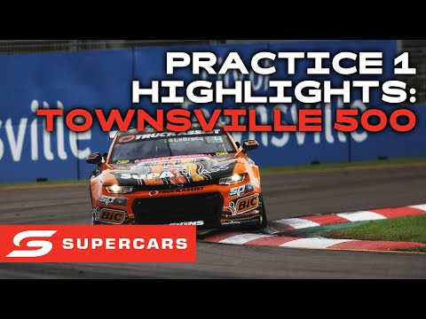 SUPERCARS 2023 NTI Townsville 500 プラクティス1ハイライト動画
