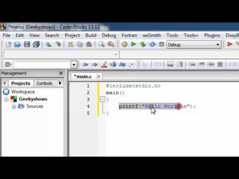 9 Hello World Program in C Programming Hindi