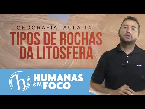 Geografia - Aula 14 - Tipos de rochas da litosfera