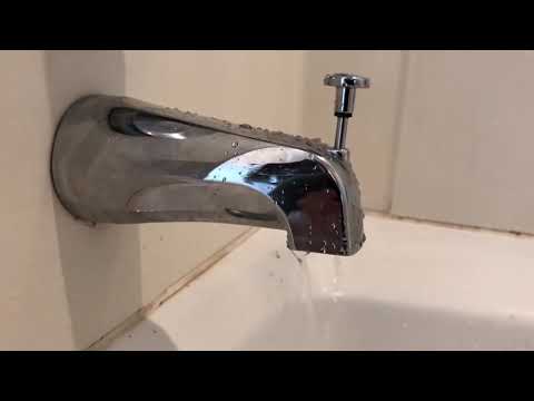 Repair Leaking Tub Spout Diverter Pull in Shower Mode