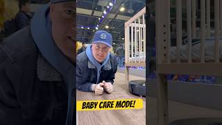 Baby Care Mode Enabled on this Robot Vacuum!