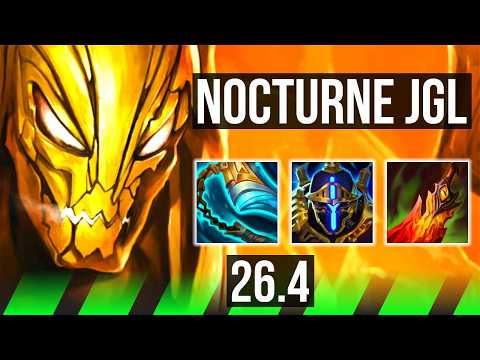 NOCTURNE vs KHA'ZIX (JGL) | NA Grandmaster | 26.4