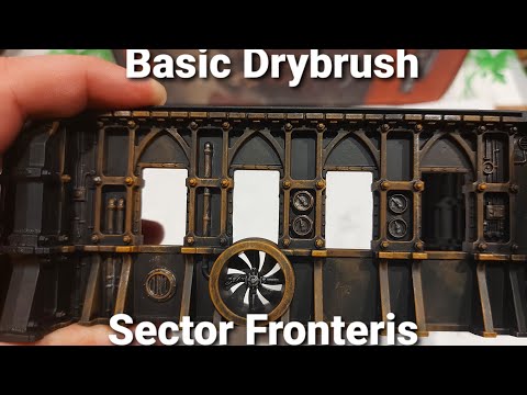 Basic Drybrush of Sector Fronteris