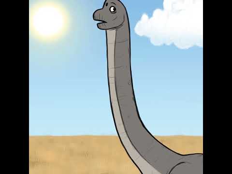How A Brachiosaurus Cools Down | Dino Comic by Pet_foolery #comicdub