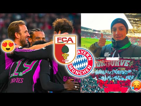 FÜNF TORE SPEKTAKEL MIT 2 ELFMETERN + VAR 🔥😍😡 FC Augsburg - FC Bayern München | Stadionvlog