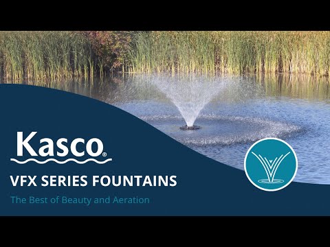 Kasco VFX Fountains - The Best of Beauty and Aeration