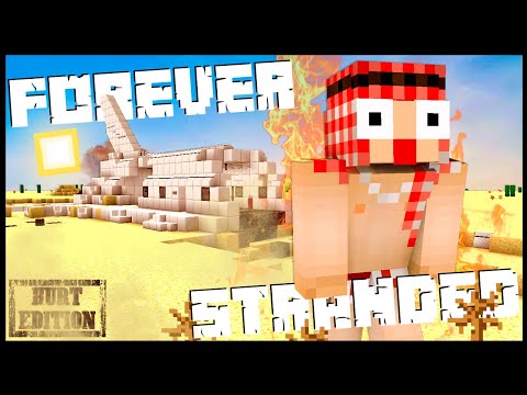 TENTE SOBREVIVER SOZINHO NESSE PLANETA DESERTO!! - FOREVER STRANDED HURT EDITION