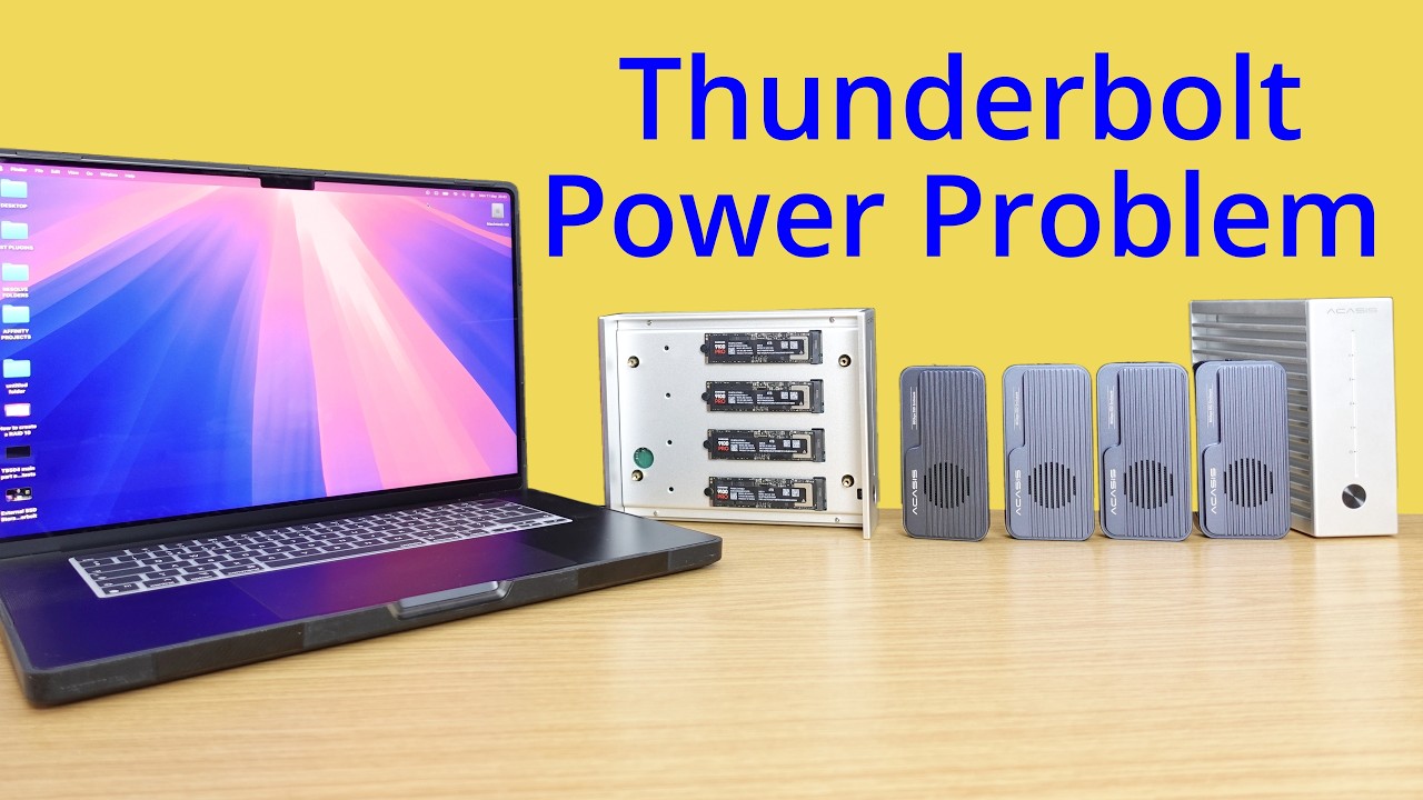 External SSD Storage For Mac: What You Need To Know About Thunderbolt