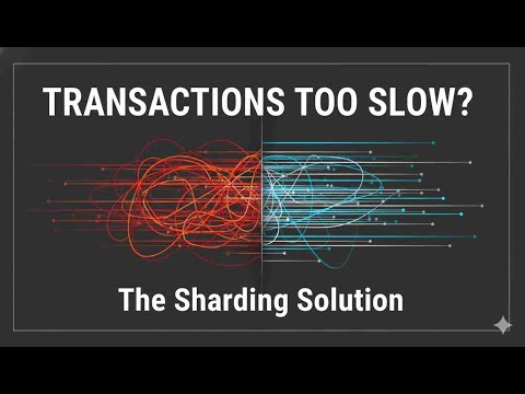 Why Are Your Crypto Transactions So SLOW? The Blockchain Sharding Solution You Need to Understand