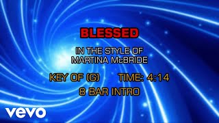 Martina McBride - Blessed (Karaoke)