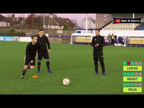 Penalty and Shoot challenge with Mesut Ozil