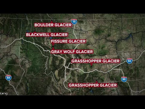 Montana has lost 75 glaciers since mid-20th century