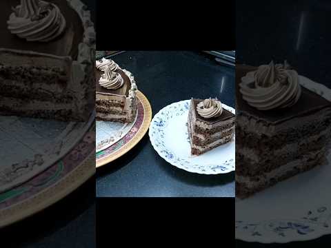 Moist chocolate cake recipe by #cookingwithazra