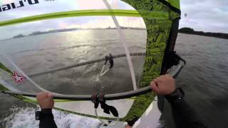 preview picture of video 'Windsurfen Rügen Rosengarten'