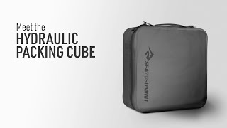 Hydraulic Packing Cube Large  Jet Black