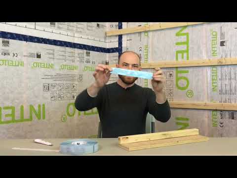 Intro to TESCON PROFECT, tape for quick, robust window and corner airsealing