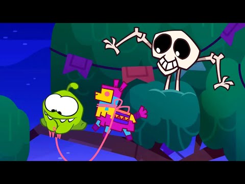 Capa de As Histórias do Om Nom:  Fantasmas e Travessuras - Halloween - Desenhos Animados  para Crianças