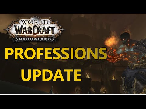 This Is Great!! Shadowlands Professions Changes!