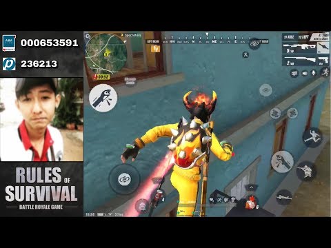 Carry my team 17 Kills!! Barrett & WRO / Rules of Survival / Ep 93