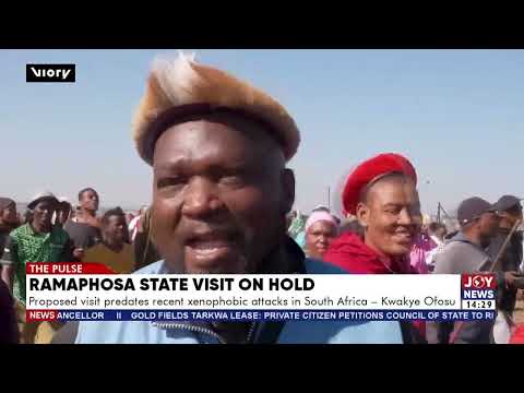 Ramaphosa State visit on hold: The xenophobia issue is a high-tension matter - Nana Asafo-Adjei Ayeh