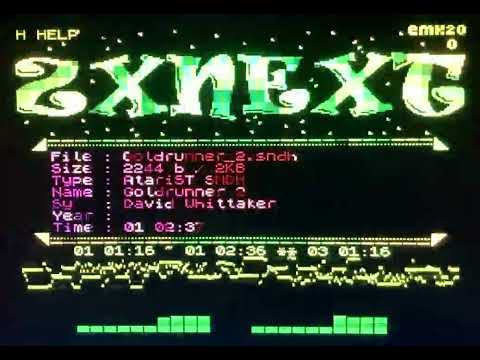 Goldrunner 2, music by David Whittaker composed on a Atari ST.