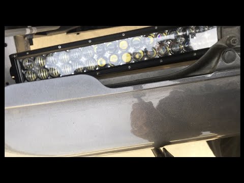 Tacoma 32" Hidden Bumper LED Lightbar Install   2nd Gen