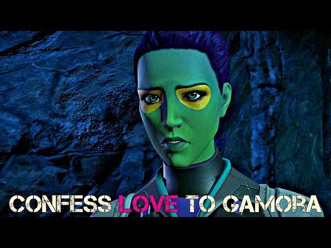 Guardians of The Galaxy Telltale Episode 4 - Confess Love to Gamora (Romance)