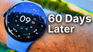 Google Pixel Watch 4 41mm Wi-Fi Matte Black Aluminum case / Obsidian Active Band - відео 1