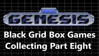 Collecting The Sega Genesis Black Grid Box Games Part 8
