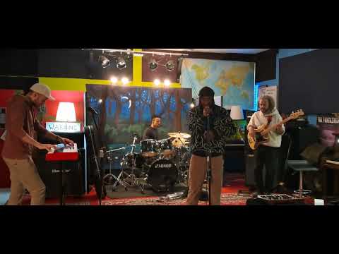 Afro Cluster rhythm section featuring rapper/mc Rachay