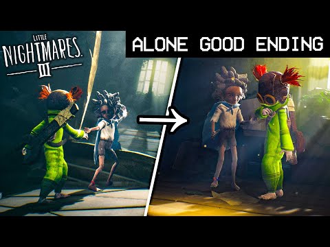 GOOD ENDING (We escaped with Alone) | Little Nightmares 3 [Showcase] Secrets