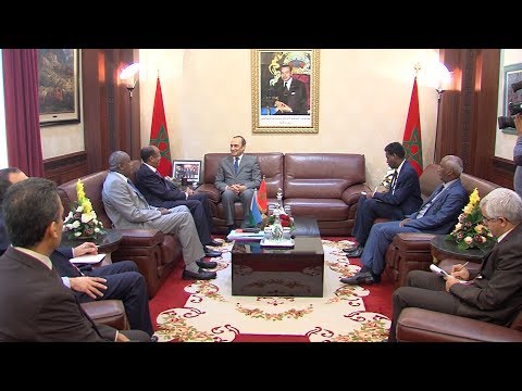 المالكي يستقبل وزير خارجية جمهورية جيبوتي