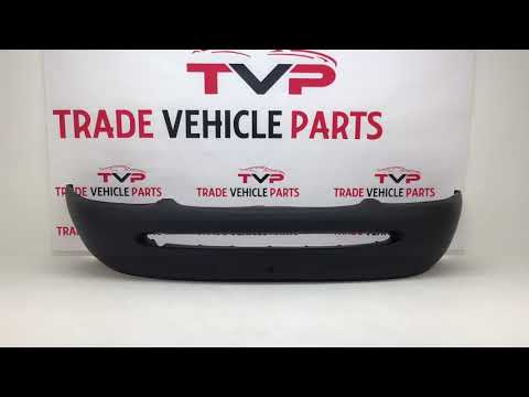 Fits Ford Escort 1995-2001 Front Bumper Black No Fog Holes No Pdc Holes video