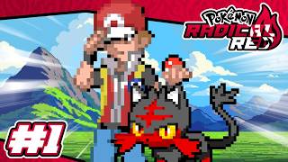 DÜNYANIN EN ZOR POKEMON OYUNU! Pokemon Radical Red Nuzlocke Türkçe 1.Bölüm