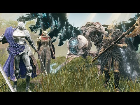 Death Knight & Death Rite Bird VS Bosses - Elden Ring Shadow of the Erdtree