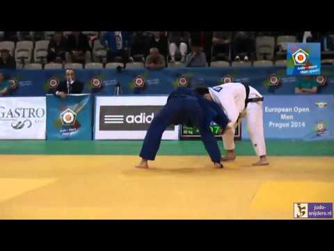 Judo 2014 European Open Men Prague: Bagirov (BLR) - Imashev (KAZ) [-60kg] final