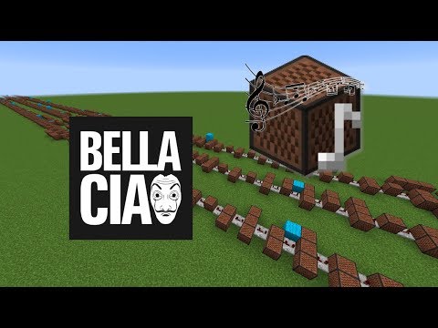 EPIC Minecraft Soundtrack! Bella Ciao Note Block Magic