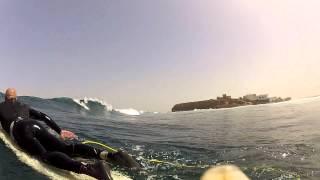 preview picture of video 'Surfing incredible waves in Dakar - Senegal - West Africa 2012'