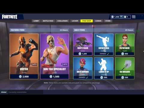 FORTNITE ITEM SHOP 05/09/2018 / Boutique Fortnite du 05 septembre 2018