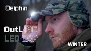 Zimní LED kšiltovka Delphin OutLINE Camo UNI