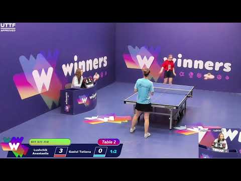 Winners League  02.04.21  Lushchik Anastasiia - Gasiul Tatiana  22:30