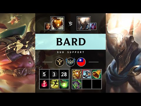 Bard Support vs Pantheon - TW Challenger Patch 25.14