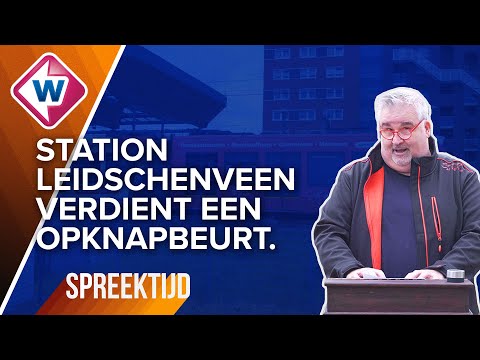 'Dikke mensen kunnen niet zitten op de stoelen van station Leidschenveen' - SPREEKTIJD, OMROEP WEST