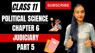 Class 11 | Political Science | Chapter 6 Judiciary | Jurisdiction of Supreme Court.